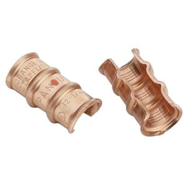 Panduit Copper Compression Ctap'S, Thin Wall, #4 CTAPF2-12-C